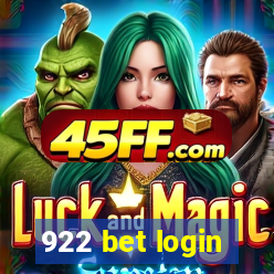 922 bet login